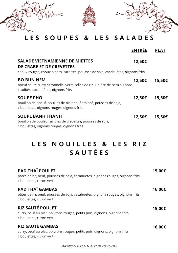 Restaurant Apsara - Menu Image 3